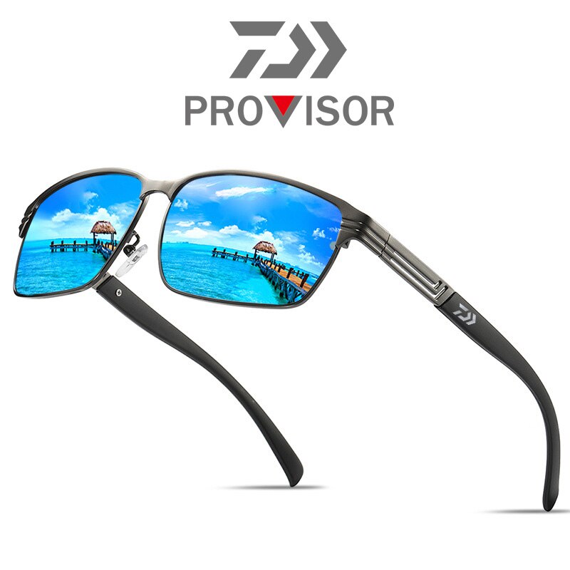 Fiskebriller polariserede cykelbriller kørsel polariserende briller daiwa solbriller udendørs sportsbriller til fiskeri