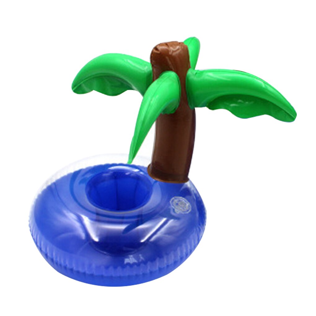 Posavasos inflable para piscina, portavasos de PVC para bebidas, EN LA Piscina: 01
