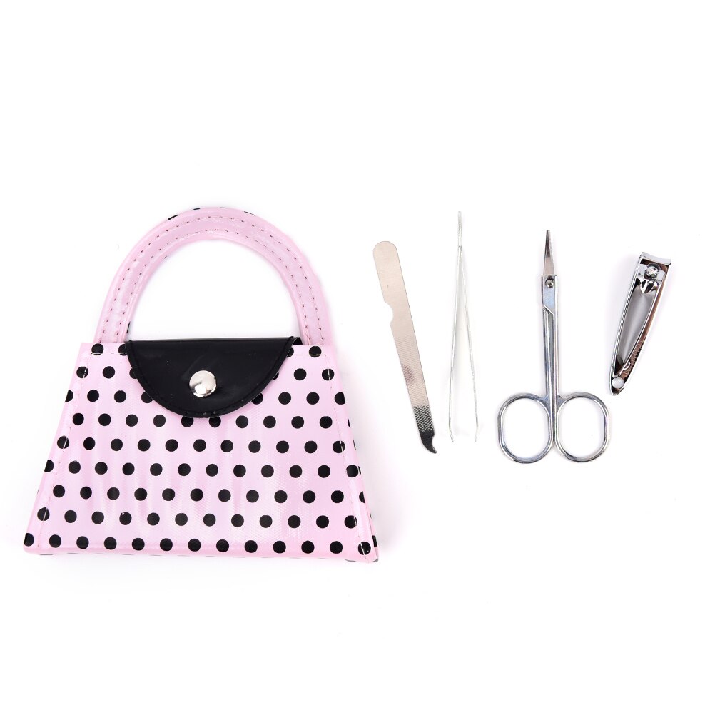 Kit de herramientas de manicura y pedicura para dama de honor, set de 4 unids/set por Set, de boda, 1 lima de uñas, 1 tijeras, 1 cortaúñas y 1 pinza