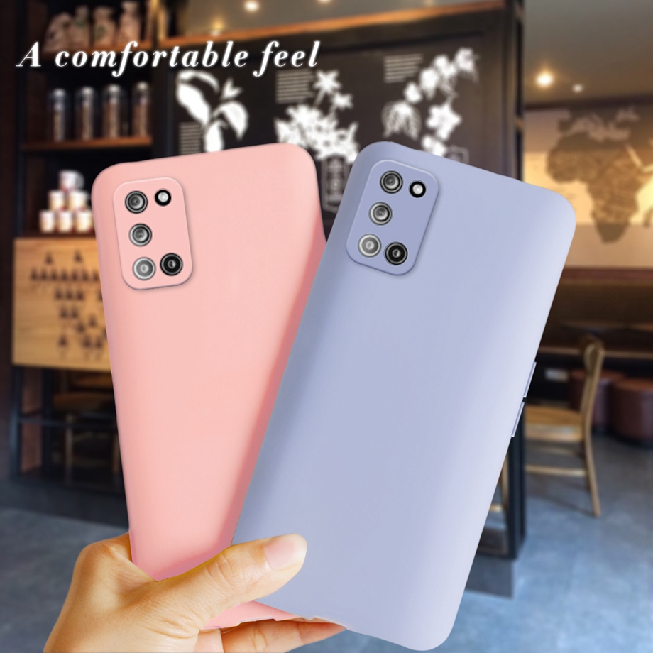 etui OPPO A52 2020 A 52 etui OPPO A72 2020 A 72 etui OPPO A92 2020 A 92 etui szczupły matowy miękki TPU silikon Powrót pokrywa etui na telefon