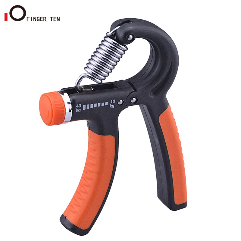 Nowy rezystor regulowany antypoślizgowa kulka robić ściskania mocne uchwyty wzmacniacz robić ćwiczeń dla muzyków sportowców: Pomarańczowy