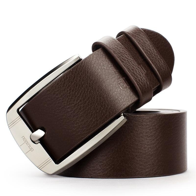 Mens Business Antique Alloy Leather Belts Pu Leather Business Formal Office Black Long Waistband Luxury Belt