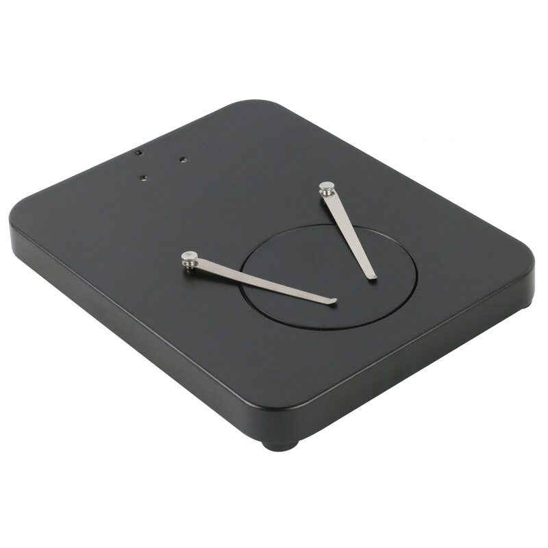 Trinocular Stereo Binocular Microscope Table Working Stand Column Pillar Holder Worktable Base Plate Pedestal: Silver