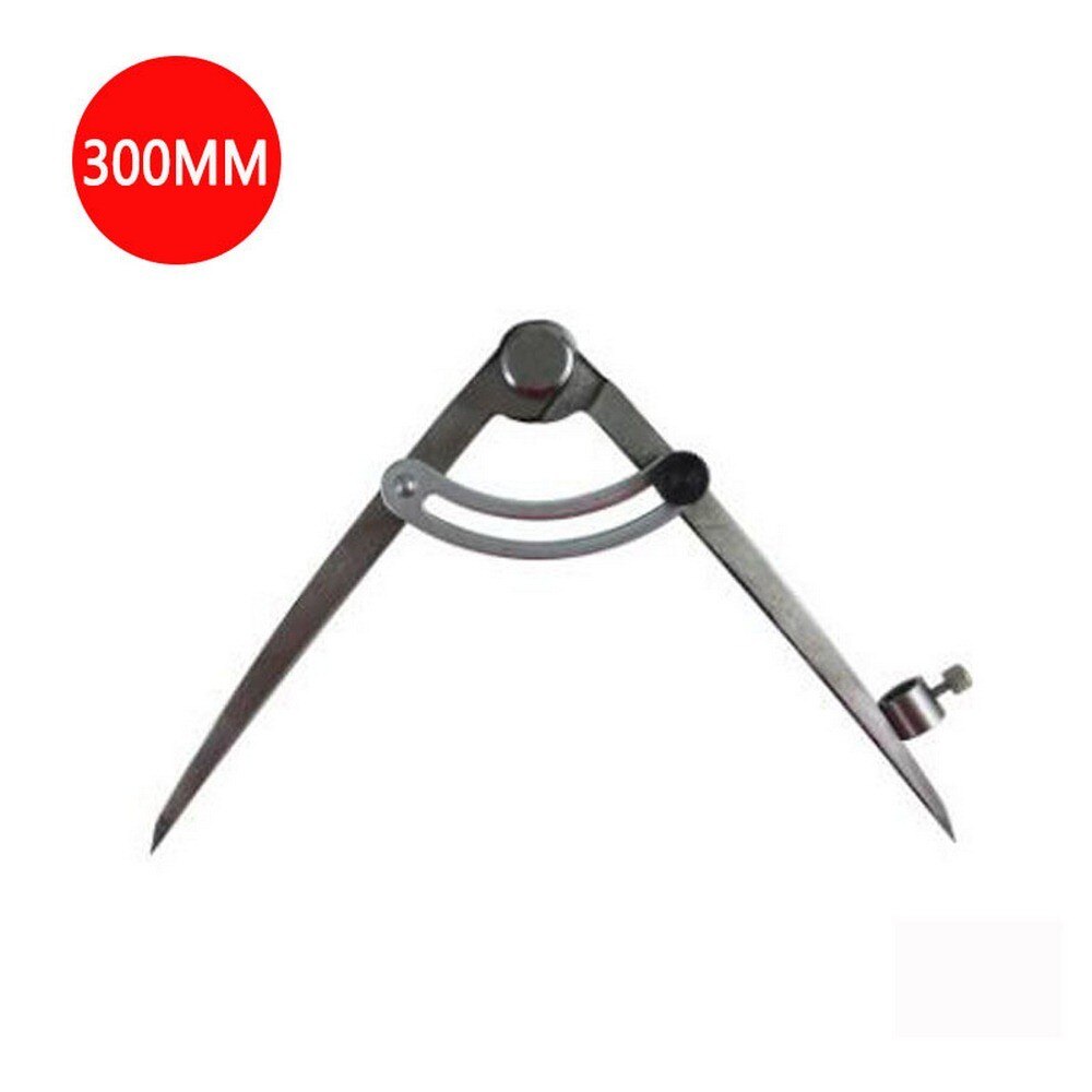 150/200/250/300mm Carbon Stahl Flügel Teiler Kompass Kreis Maker Einstellbare Glasritzrades Abschließbar Carbon Stahl bleistift Kennzeichnung Werkzeuge