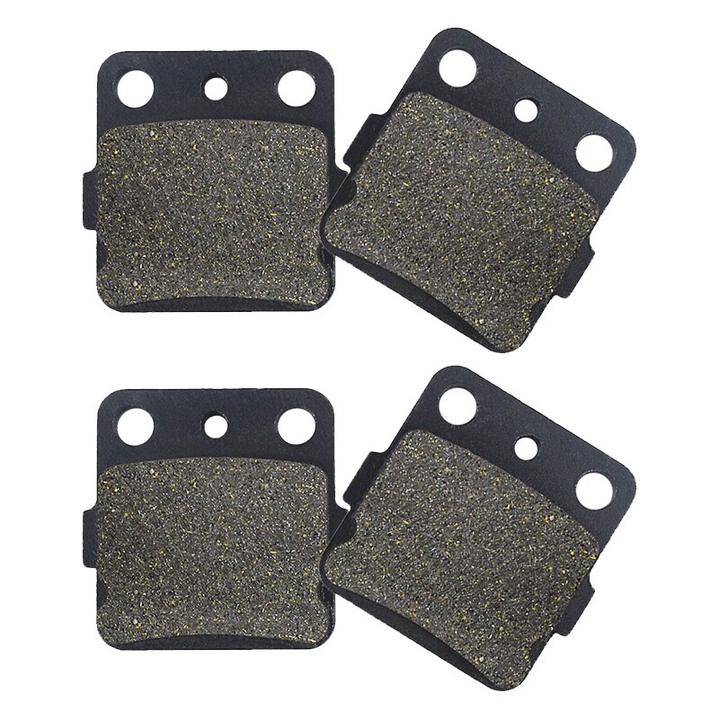 Cyleto-pastillas de freno delanteras y traseras para motocicleta, para Suzuki LTZ400 LTZ 400 Quadsport 2003, Kawasaki KSF400 KFX 400 2003-2006: 2 pairs Front