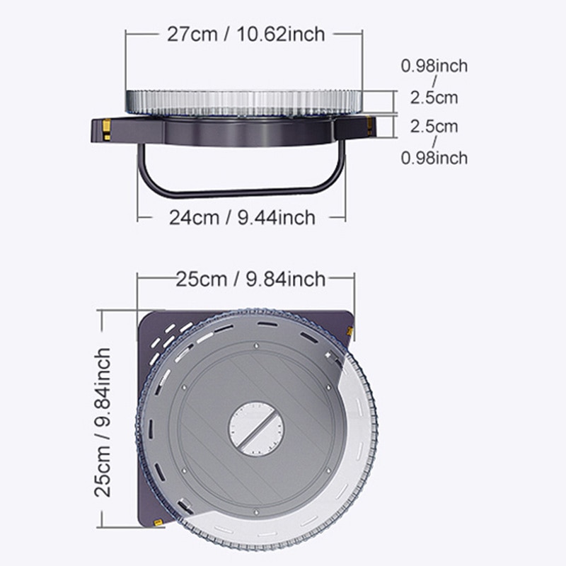 Joybos Bathroom Racks Rotating Corner Shelf Racks Bathroom Organizer Shelf Shampoo Cosmetic Storage Bathroom Accessories