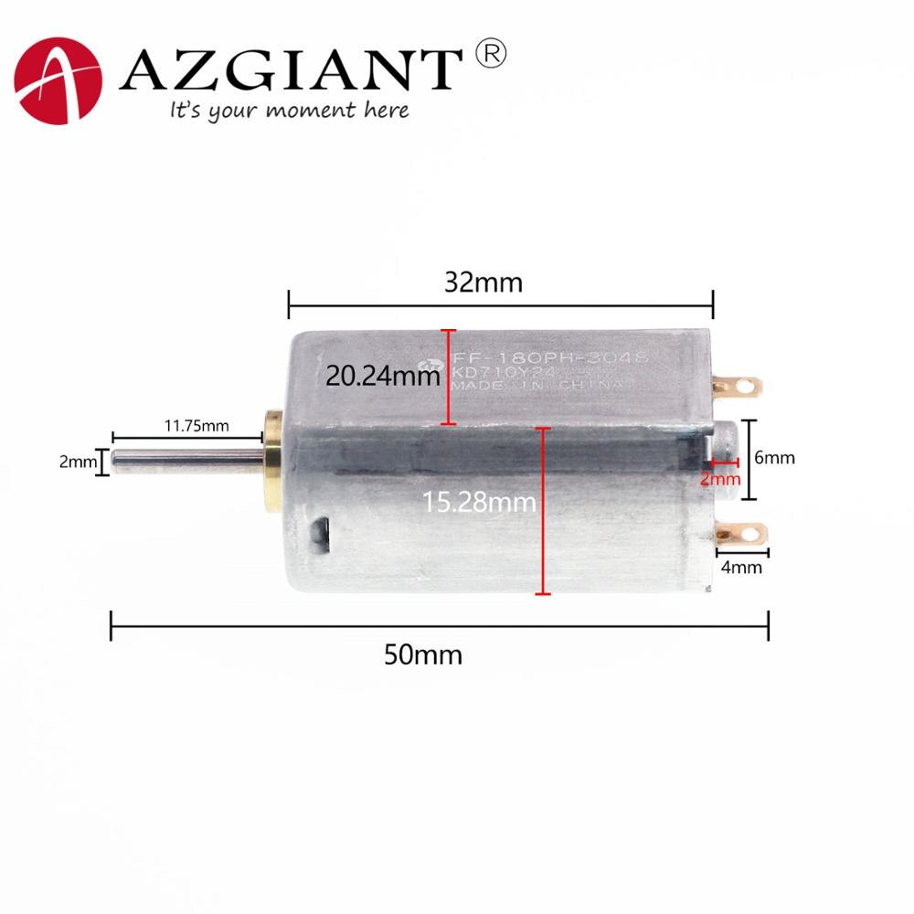 original FF-180PH-3048 180 Large Torque Motor DC 3V-6V Metal Brush Electric Motor