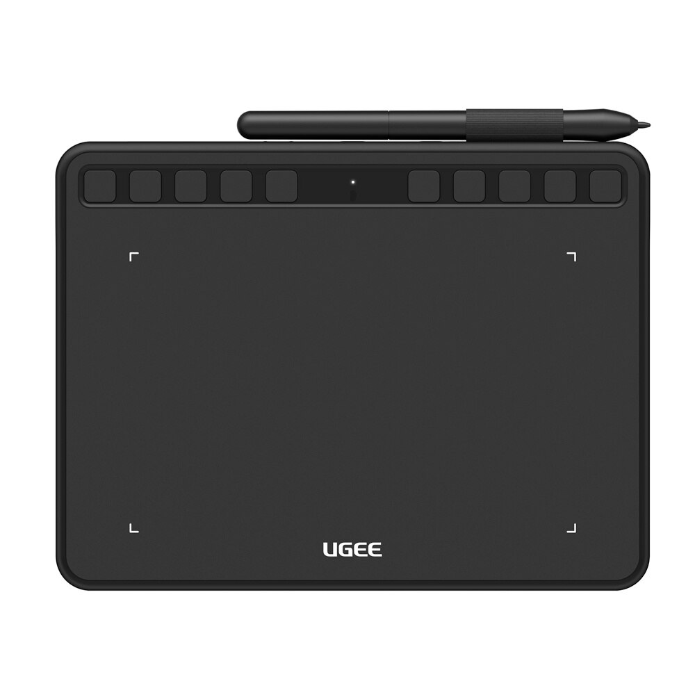 UGEE S640 Drawing Tablet 6.3x4 inches Digital Pen Tablets with Battery-free Stylus 10 Shortcuts Support Android Windows Mac OSU: Default Title