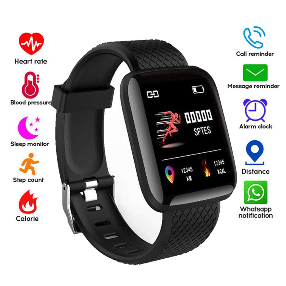 116Plus Bluetooth 4.2 Bloeddruk Meting Hartslag Sleep Monitor Stappenteller Slimme Armband Fitnessapparatuur Accessoire