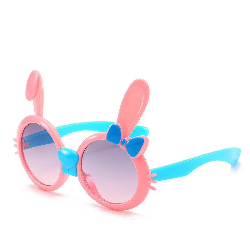 1pc Lovely Rabbit Children's Sunglasses Girls Boys Cute Cartoon Sun Glasses for Kids Sunglasses UV400 Kids Animal Goggles