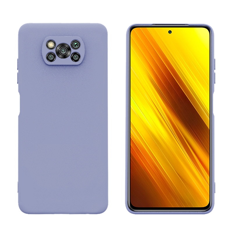 For Xiaomi Pocophone Poco X3 NFC Case Soft Silicone Slim Skin Comfortable Protective back cover TPU Case for xiaomi poco x3 nfc