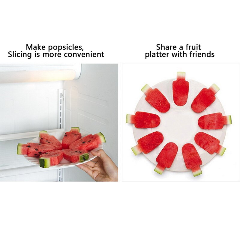 Watermelon Cutter Stainless Steel Cute Tree Cutting Watermelon Kitchen Gadgets Salad Fruit Slicer Cutter Tools
