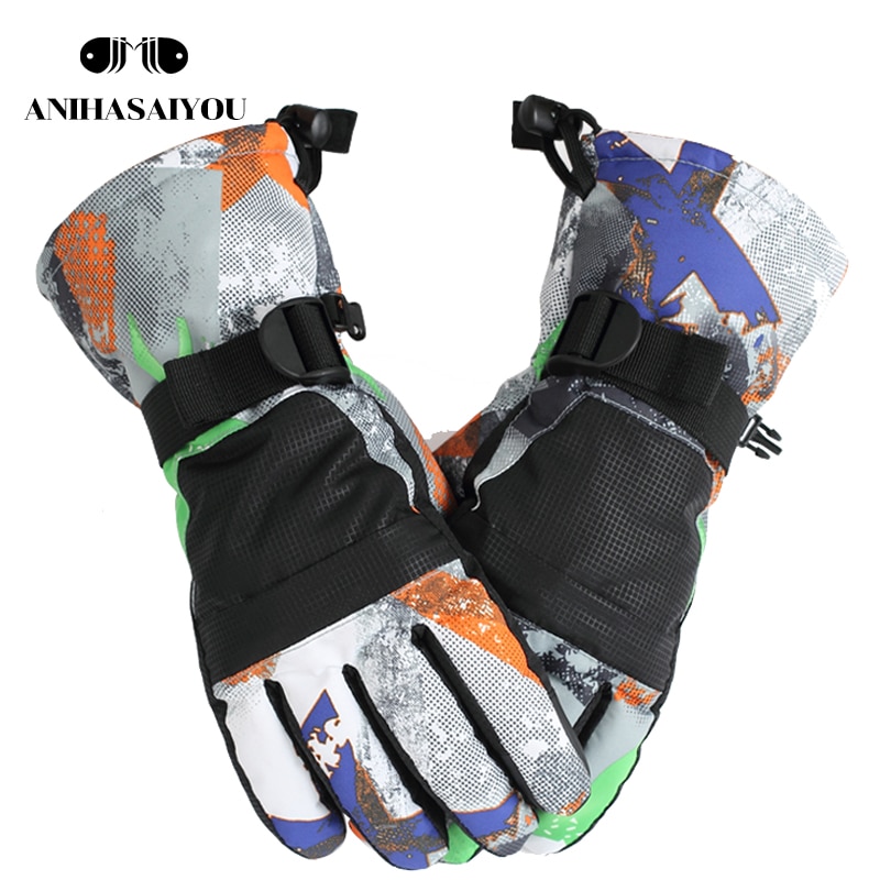 touch handschoenen vrouwelijke winter handschoenen dikke Ski handschoenen warm outdoor bergbeklimmen fietsen Touch handschoenen-CPSS180809/01