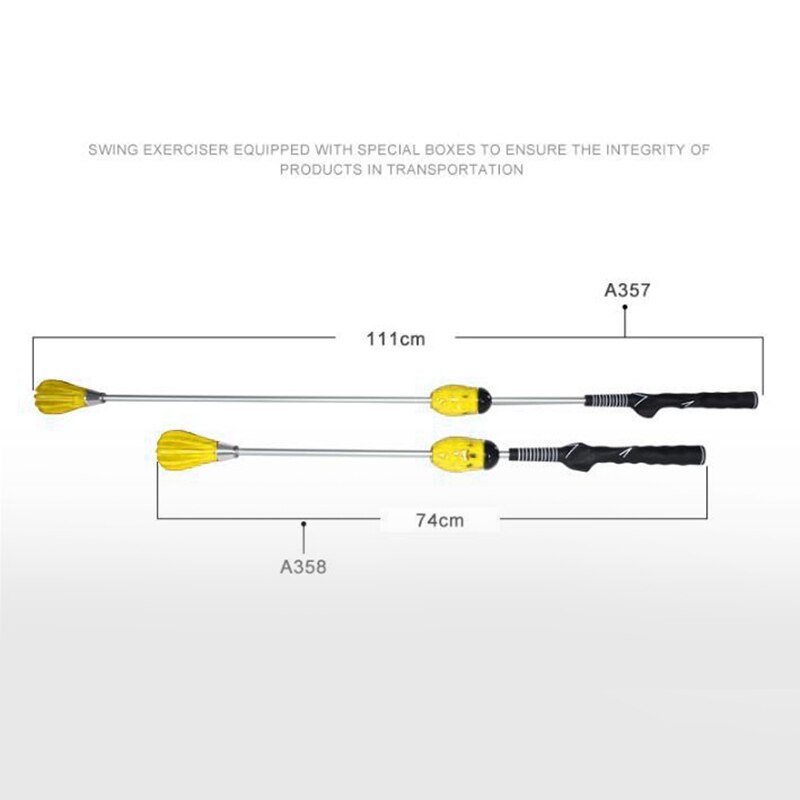 Golf swing power stick golf distans träna i stöd öka swing hastighet och utveckla lag golf tillbehör