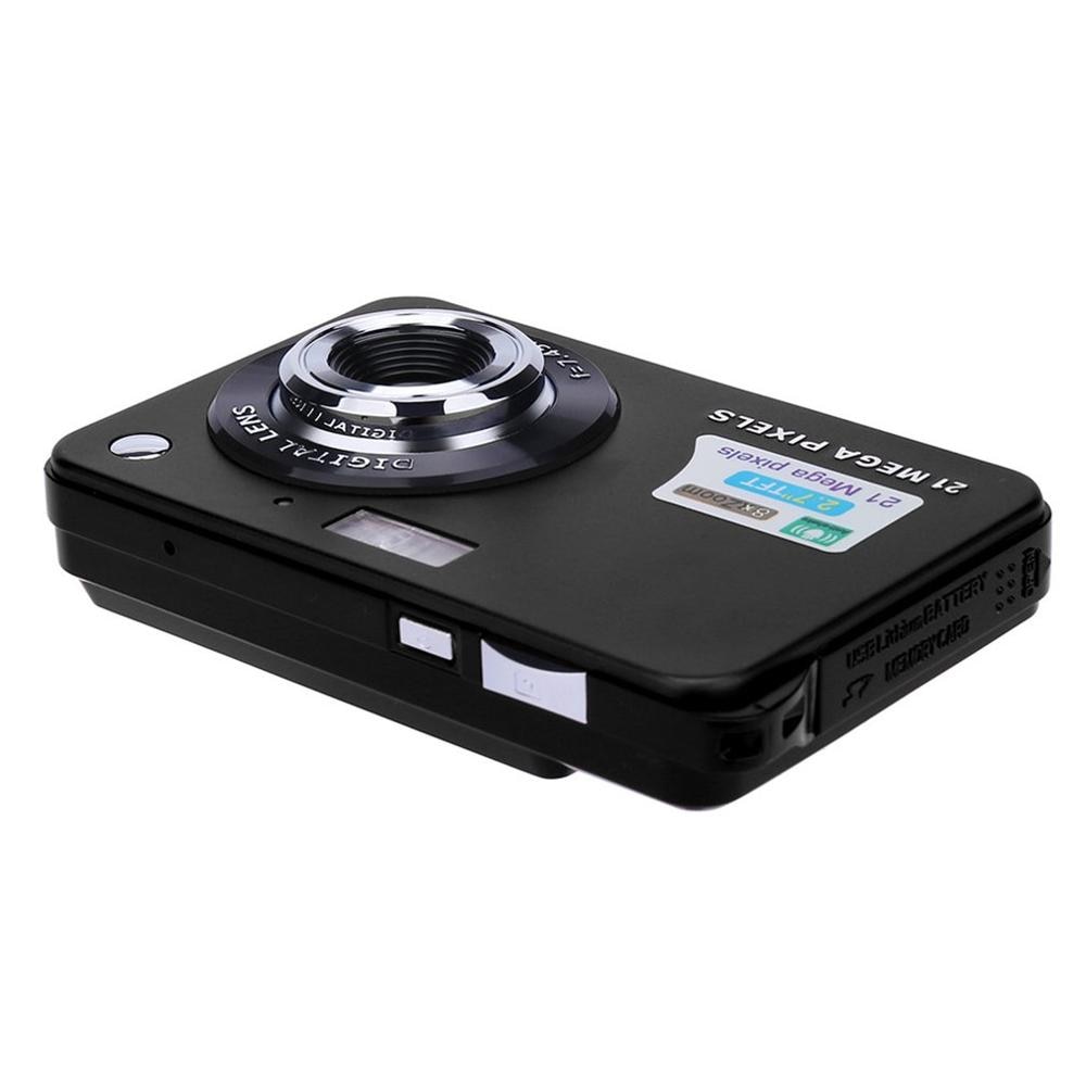 Digital Camera 2.7HD Screen Digital Camera 21MP Anti-Shake Face Detection Camcorder Black white