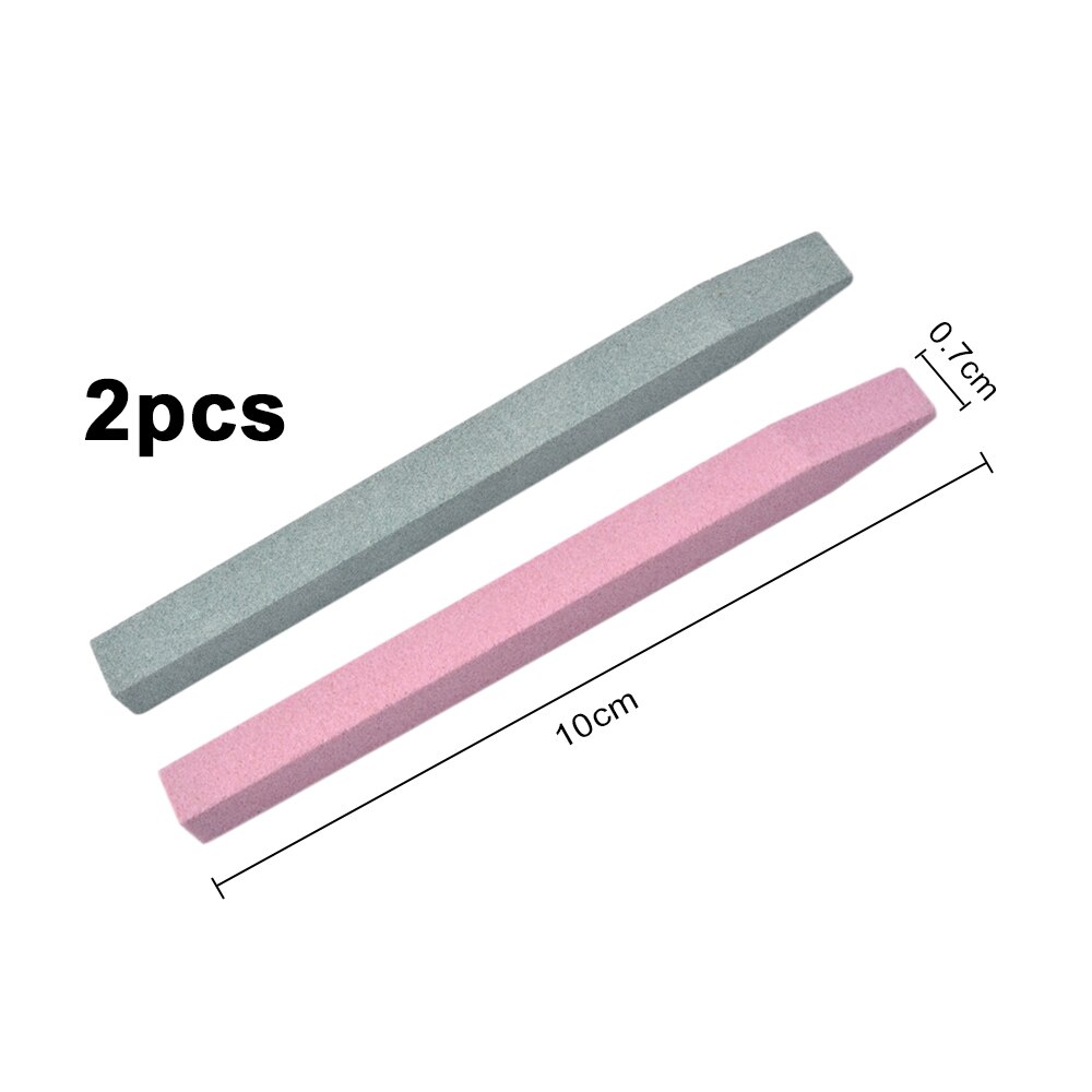 2 kpl kynsiviila hionta kynsinauhojen poisto trimmeri puskurit kynsien hionta kynä kuollut iho työntäjä pedikyyri manikyyri työkalut