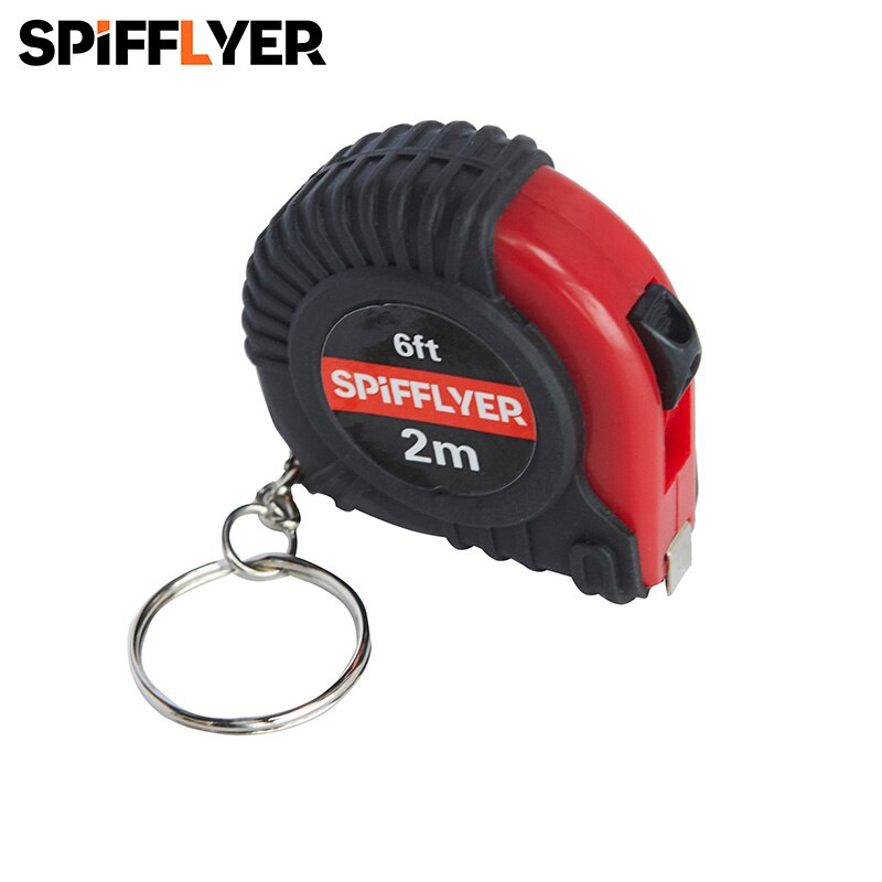 3pc 2M mini keychain tape measure small retractable measuring tape portable key chain keyring steel tape measure mesure measurer