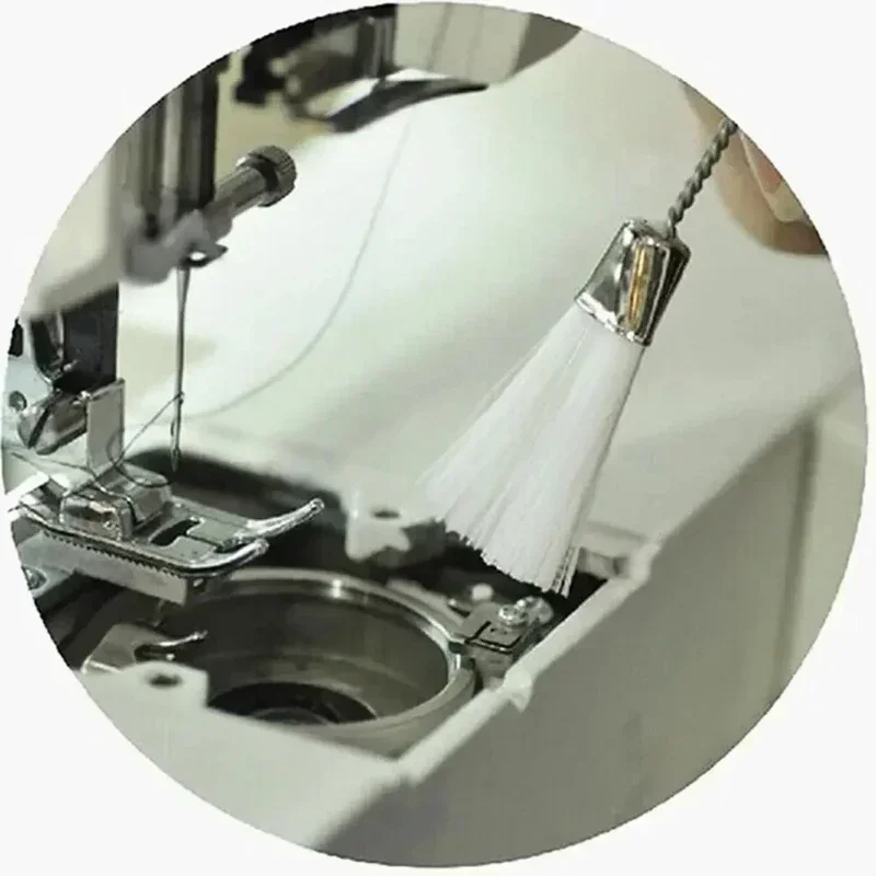 Multi-function Mini Double Ended Cleaning Brush for Sewing Machine Gap Threads Cleaning Keyboard Nylon Head Sewing Accessories
