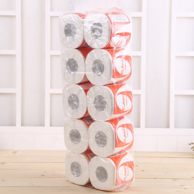 10Pcs Zachte Toiletpapier Familie Hoge Papieren Handdoeken Geschikt Voor Grote Rollen Papier In Home Office winkels