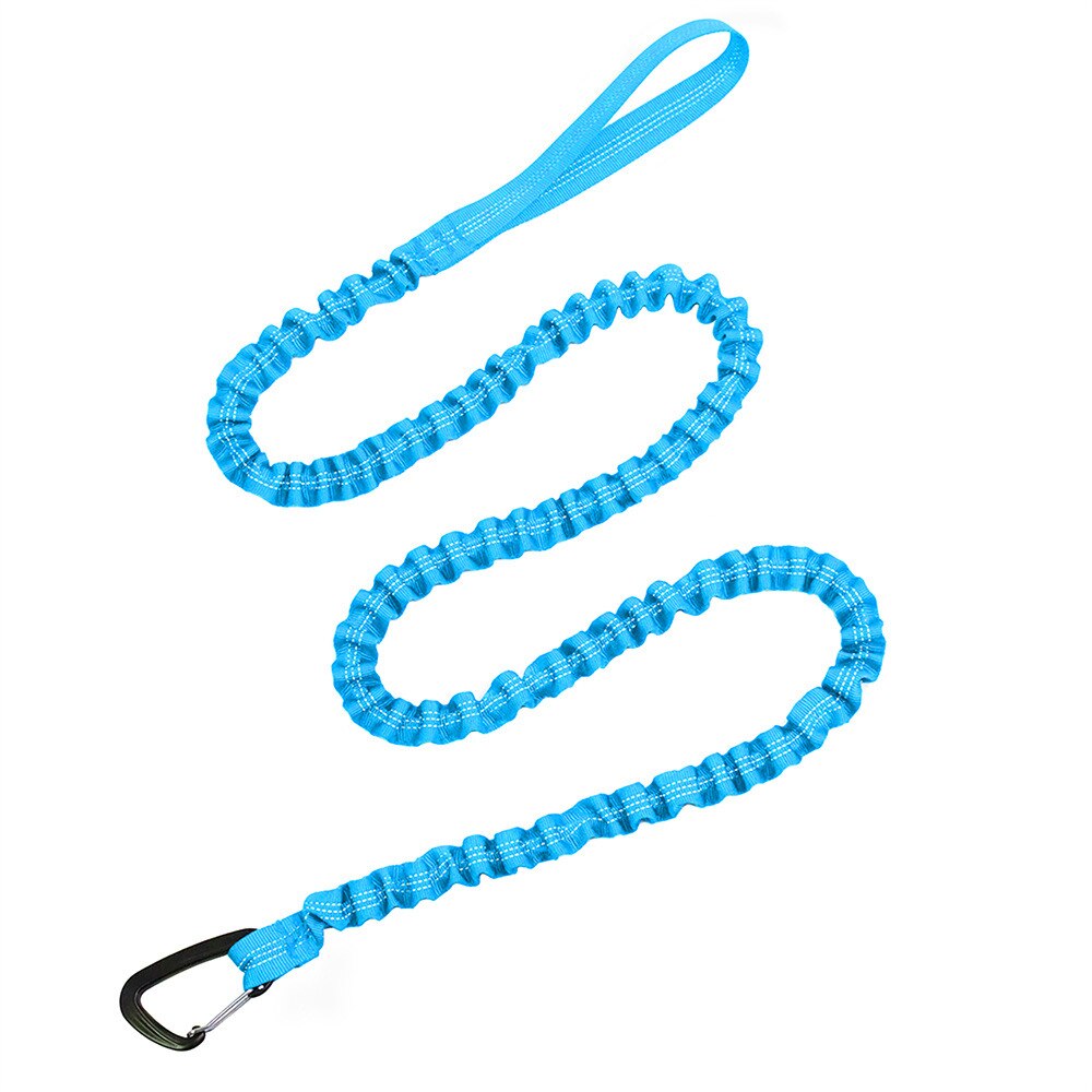 Cuerda elástica para bicicleta de montaña y ciclismo, cuerda de remolque para exteriores, Cable de transporte, Compatible con todas las bicicletas: Blue