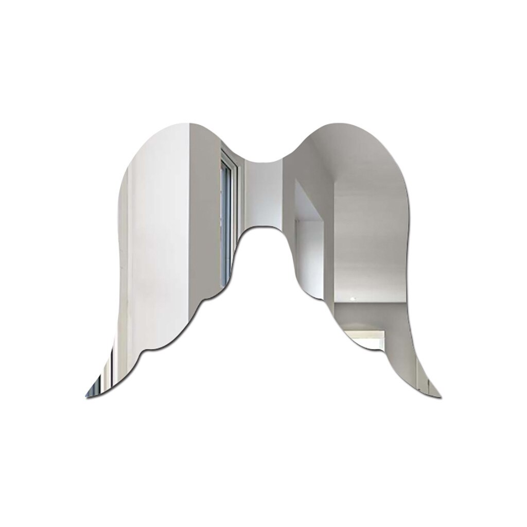 Nordique acrylique miroir dessin animé mur caméra accessoires enfants chambre décoration murale dessin animé décor miroir salle de bain bébé chambre miroir: B