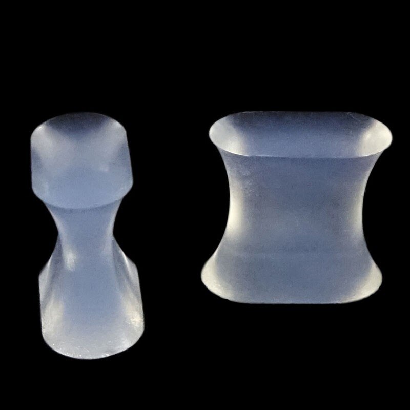 1 Pair Silicone Gel Orthopedic Separators Toe Separators Nail Tools