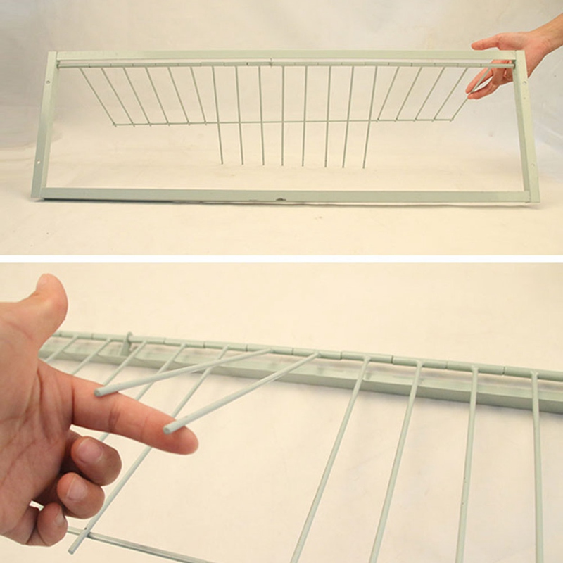 30*26cm Pigeon Door Metal Wire Bars Frame Single Entrance Trapping Doors Cage Birds Catch Removable Bar Bird Cages & Nests