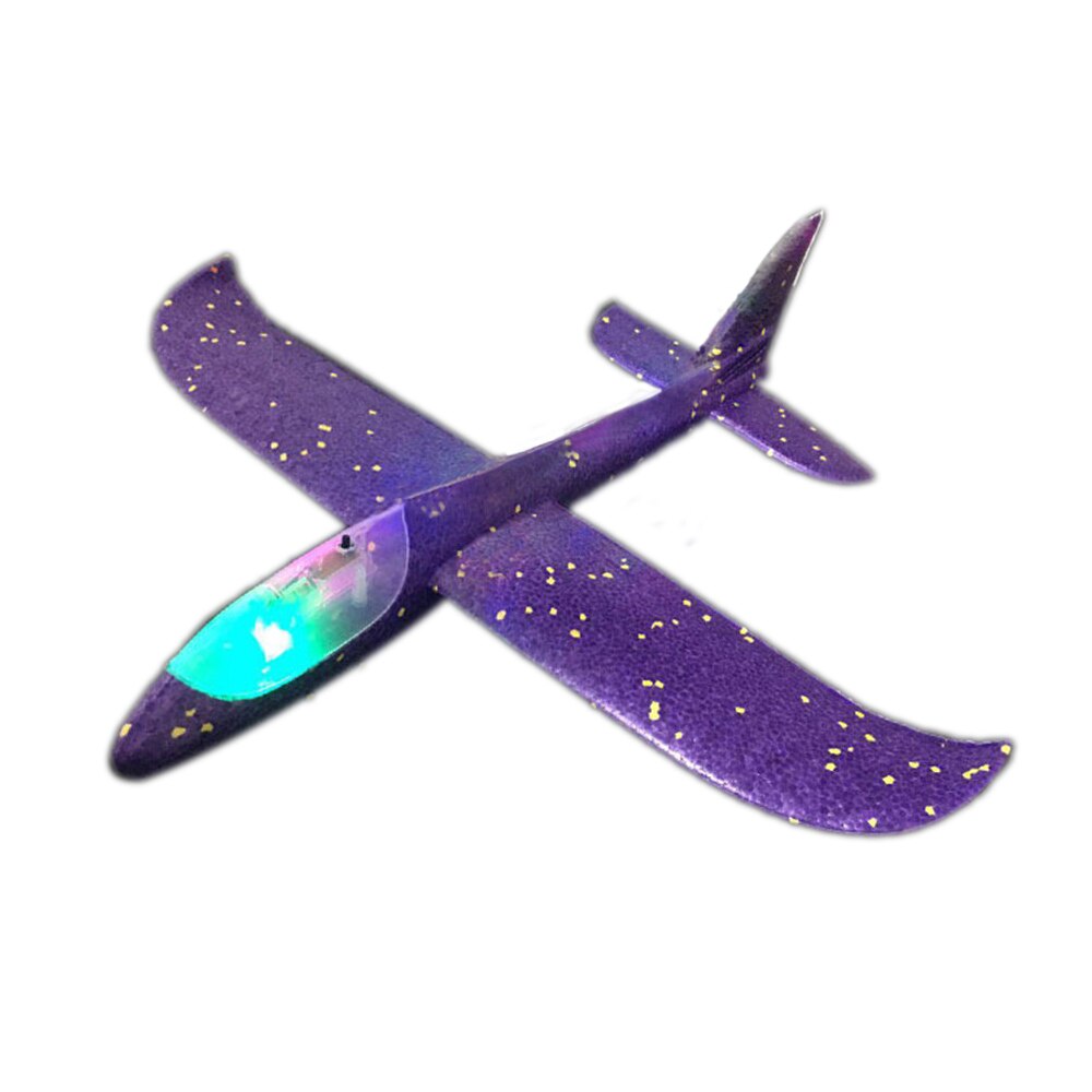 Hand Throw Airplane EPP Foam Outdoor Launch Glider Plane Kids Toy 48 cm Foam Glider Launch Throwing Inertial Model Airplane Foam