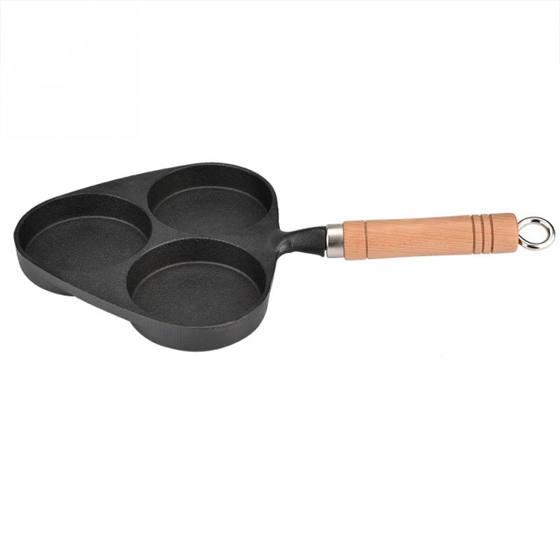 Multifunction Bre3 Mold Cast Iron Omelette Egg Burger Fried Egg Pot Pancake Pan Kitchen Frying Pan Kitchen Tools