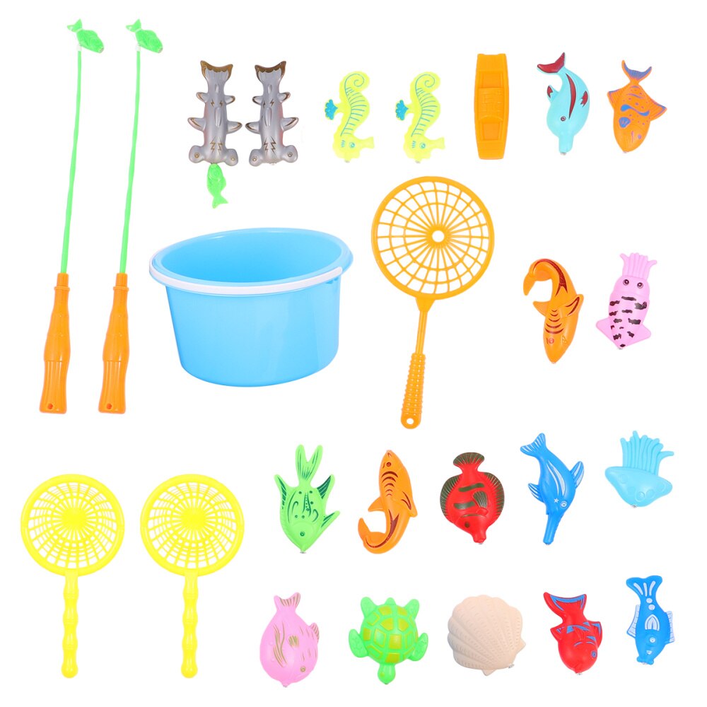 1 impostato di Pesce Giocattolo Creativo Durevole Educativi Giocattolo di Pesca di Pesce Giocattolo impostato Giocattolo per I Bambini I Bambini