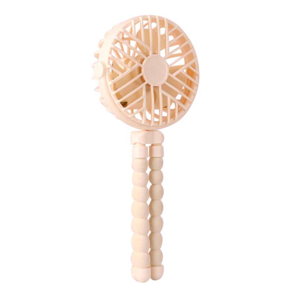 Go Mini Stroller Fan 600mAh Personal Portable Desk Handheld Baby Bed Car Seat Fan with USB Rechargeable Battery Operated: Yellow Round