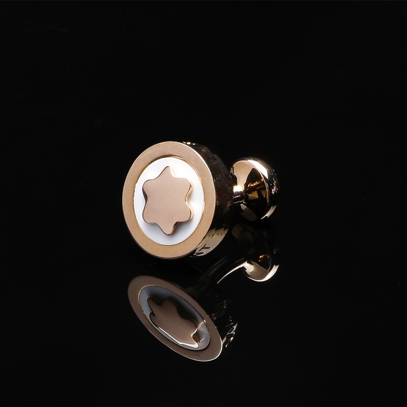 FLEXFIL Luxury shirt cufflinks for men's Brand cuff buttons cuff links gemelos round wedding abotoaduras Jewelry