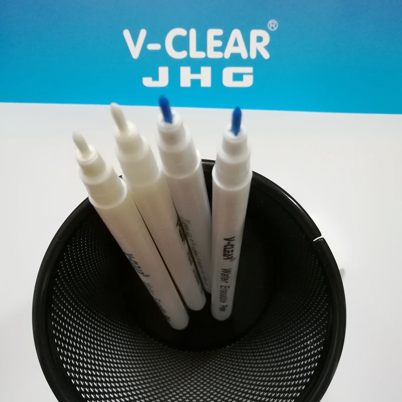 VCLEAR Blau Wasser Löschbaren Marker Stift Weiß Marker Für Schwarz Stoff Wasser Löslich Stift Marker NäHenne Werkzeuge Für Patchwork Handwerk