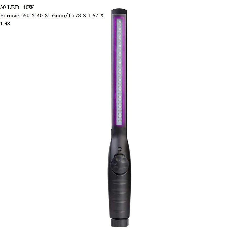 35W LED UVC Germicidal Lamp UV Sterilization Disinfection Lamp Ultraviolet Corn Bulb Ozone Led Lights Home Clean: 30 LED Black