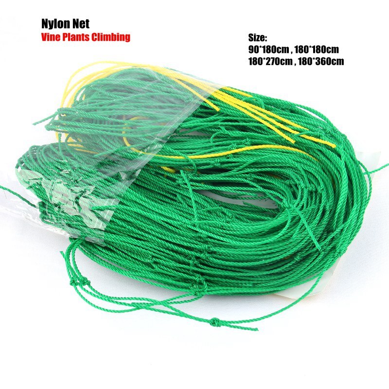 6pcs/lot Plastic Nylon Net Vines Plants Climbing Net Supports Flower Vegetable Landing Net Frame Vine Nylon Garden Netting