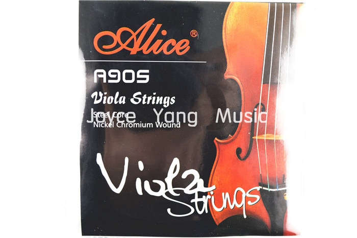 Alice A905 Nikkel Chroom Wound Altvioolsnaren Set van 4 Strings