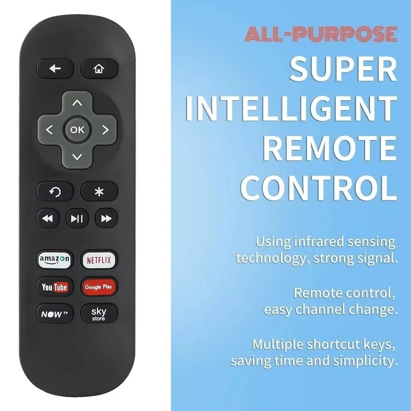 YP nouvelle télécommande universelle utilisée pour maintenant TV Nowtv décodeur 4500SK-RCU NOW100-RCU 4200SK 4201SK 4500SK 2400SK contrôleur
