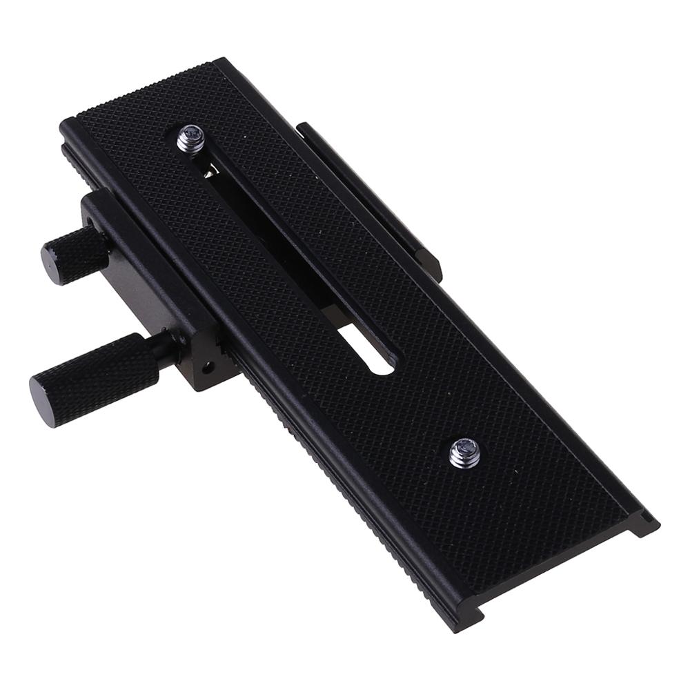 2 manier Beweegbare LP-01 Macro Focusing Rail Slider voor Canon Nikon Sony Pentax DSLR Camera 1/4 "Schroef scherpstellen Accessoires