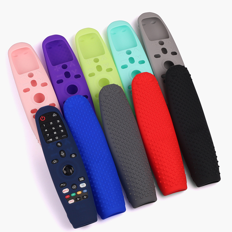 Funda protectora de silicona para mando a distancia, funda protectora adecuada para LG Magic TV AN-MR19BA/MR18BA/MR20GA/AKB 75855501 /AN-MR600