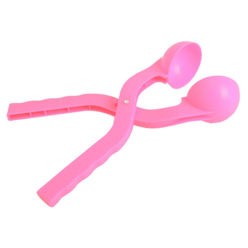 36cm Schneeball clip Werkzeuge Schnee Ton Ball Maker Outdoor Sport Sand Form Werkzeug Kinder Spielzeug Schnee Scoop Maker Clip sport Werkzeug Spielzeug: rose red