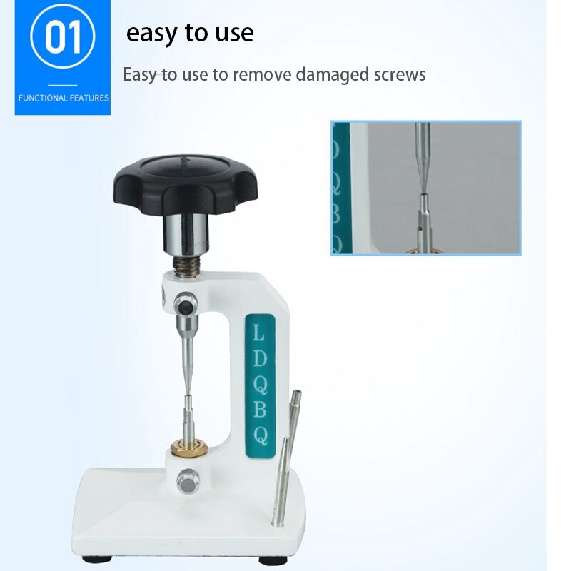 1Pcs Screwdriver Optical Glasses Screw Extractor Puller Glasses Broken Screw Removal Tool