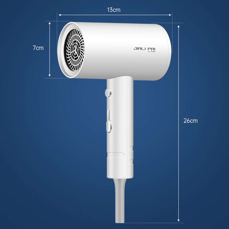 Hair Dryer Portable Diffuser Hair Dryer Hairdressing Blow Dryer 1200W Household Blower Hairdryer