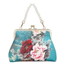 Fiori Shell Lock borse a mano in legno borsa borse da donna borse a catena borse a tracolla a tracolla da donna Vintage