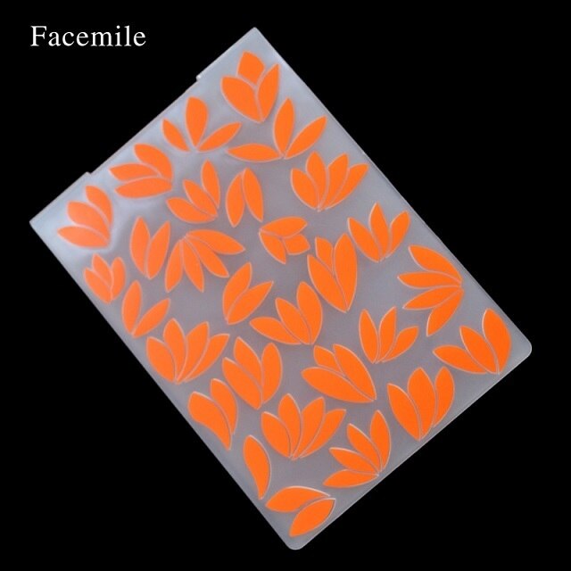 Plastic Embossing Folder For Scrapbook DIY Album Card Tool Plastic Template Stamp Card Making Decoration: 55074