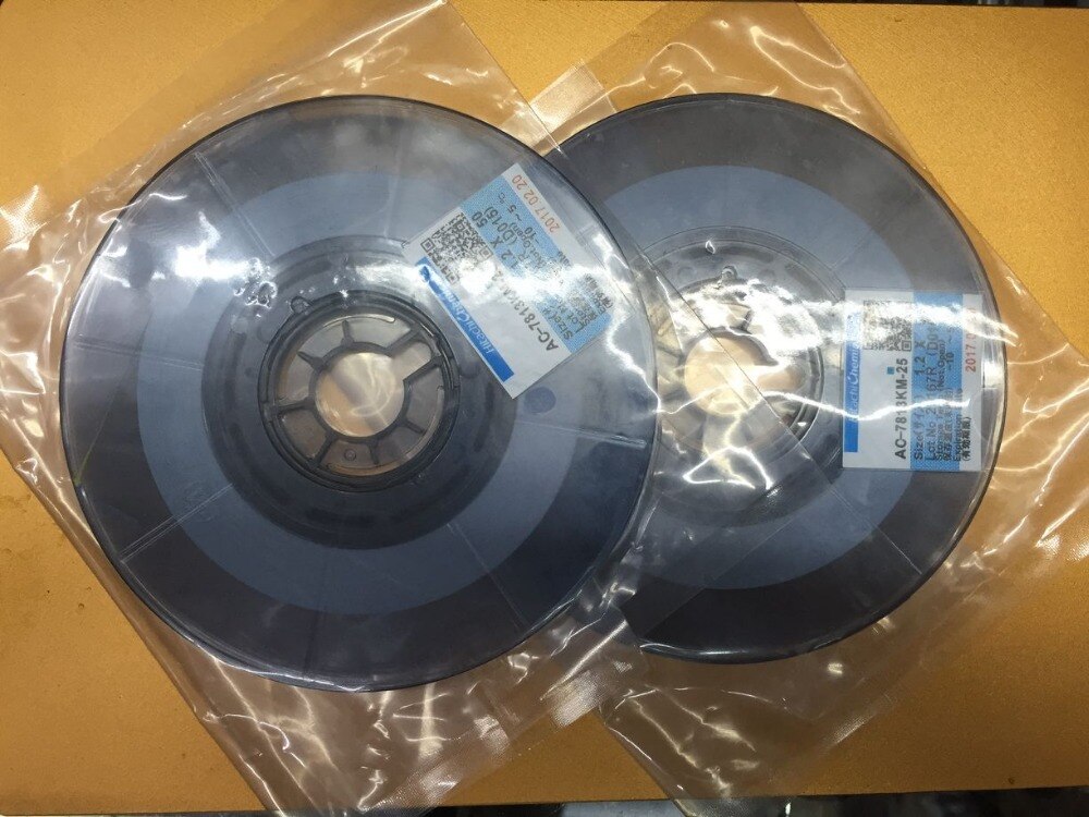 Original AC-7813KM-25 W1.2mm L50m 1.2MM*50M ACF conductive film anisotropic film adhesive for lcd repair on FPC to PCB
