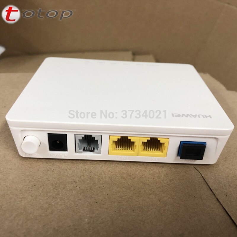 Huawei Echolife EG8120L GPON ONU ONT 1GE + 1FE + 1TEL de fibra óptica Router de módem inglés Firmware UPC SC/SC APC interfaz