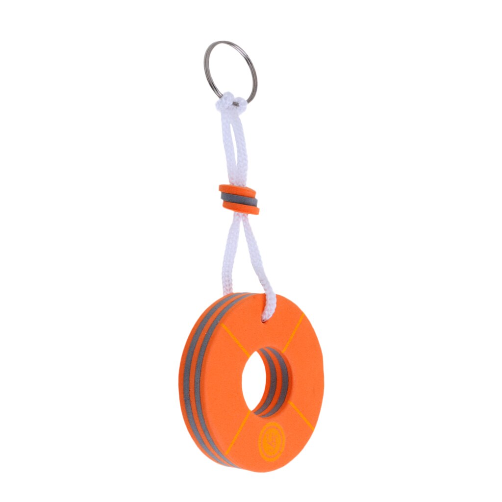 Llavero flotante para barcos y deportes de agua flotante, llavero para surfear, nadar, navegar, kayak, barcos marinos, accesorios de varios tipos: Orange Buoy