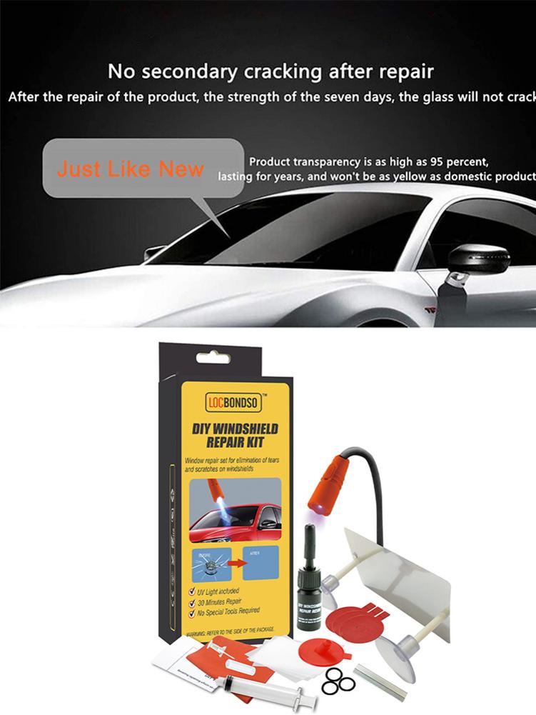 Professionele Diy Auto Glas Reparatie Tool Set Handige Vloeibare Koplamp Polijsten Anti-Kras Koplamp Herstellen Voorruit Kit