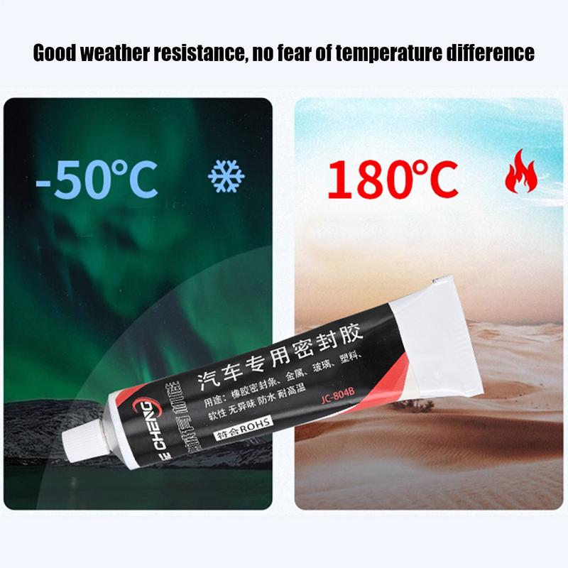 Automotive Sealant Windshield Sealant Efficient Window Black Silicone-free Sealant Glue Waterproof Glue Repair Sealer