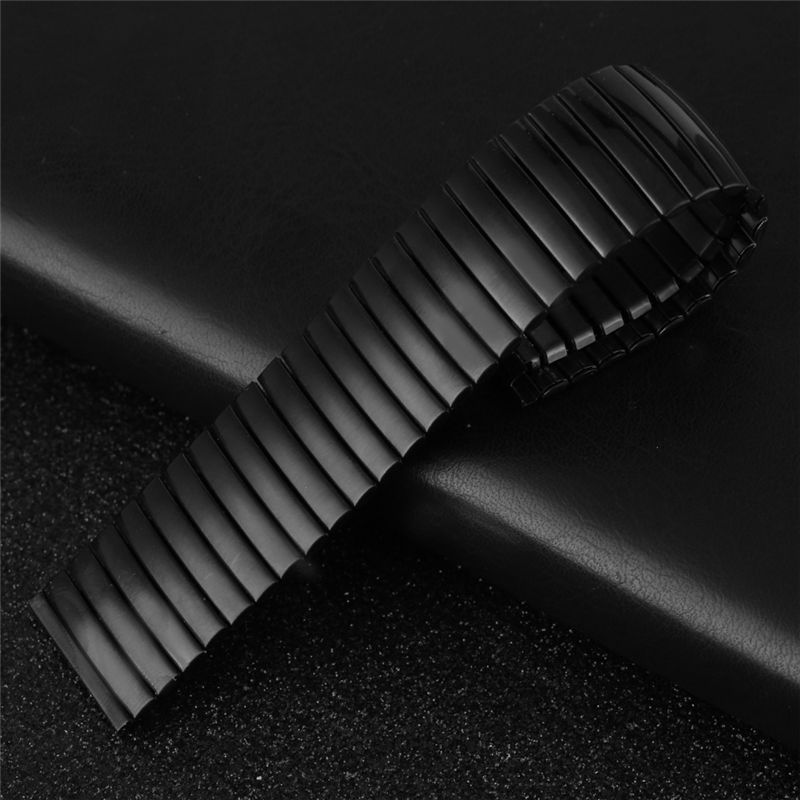Rekbaar Lengte Horloge Band Geen Gesp Vervanging Roestvrijstalen Horloges Strap 20Mm 22Mm Matt Glossy Ремешок Для Часов